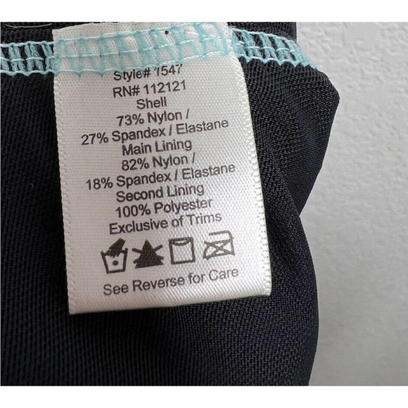 Spanx Love Your Assets XL Black One Piece Swimsuit Push-up Shaping Ruched - Picture 6 of 6